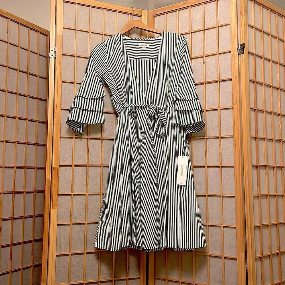 NWT Calvin Klein wrap dress - Picture 1 of 5